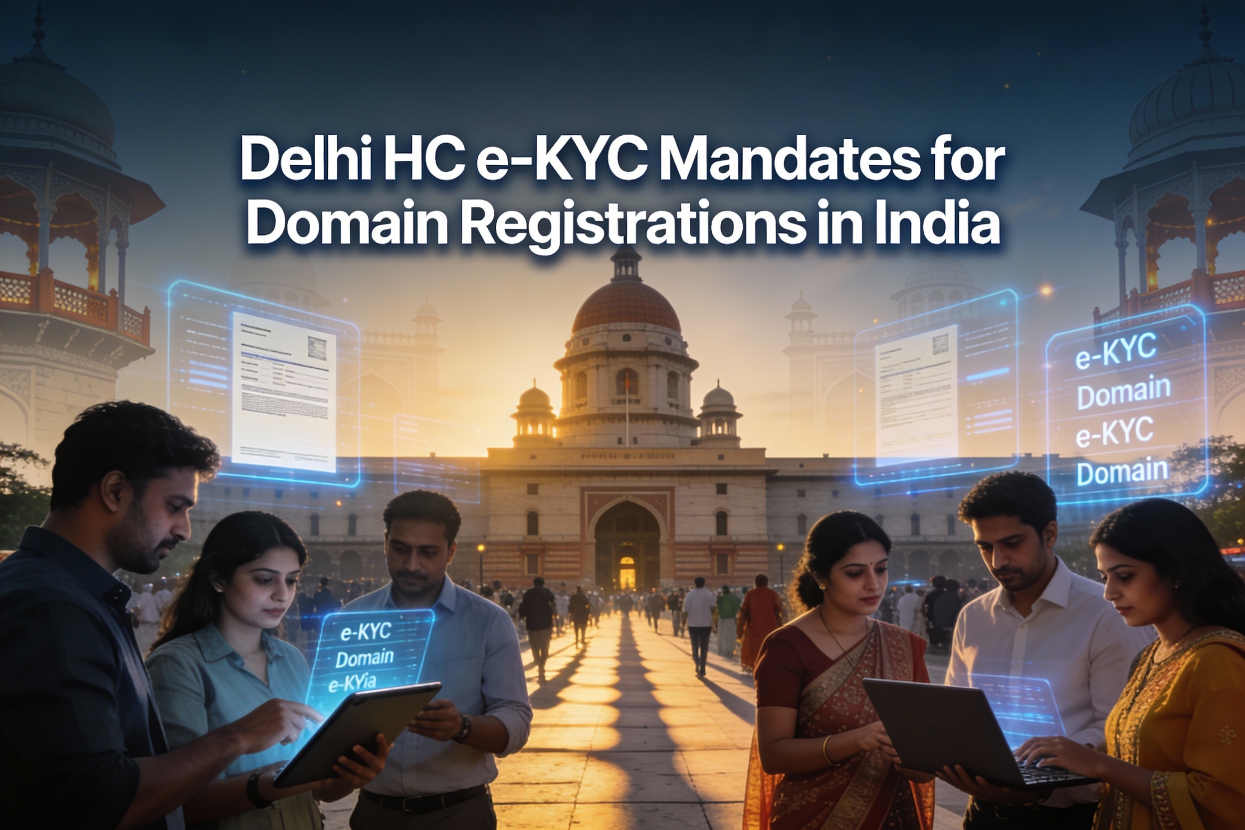 Delhi HC e-KYC Mandates for Domain Registrations in India