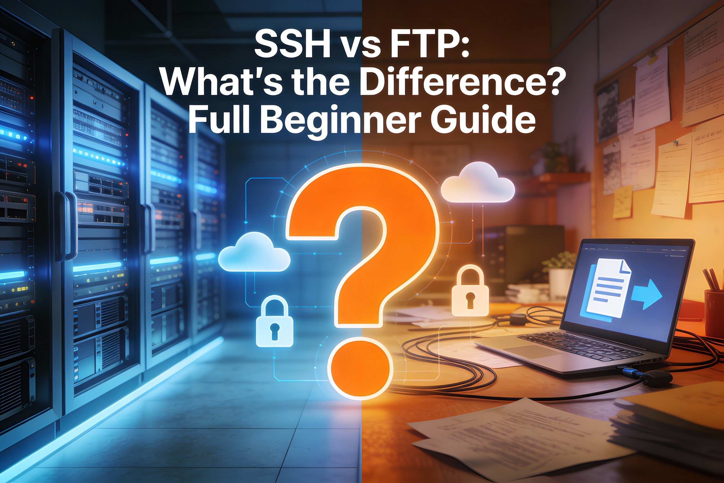 SSH vs FTP: What’s the Difference? Full Beginner Guide
